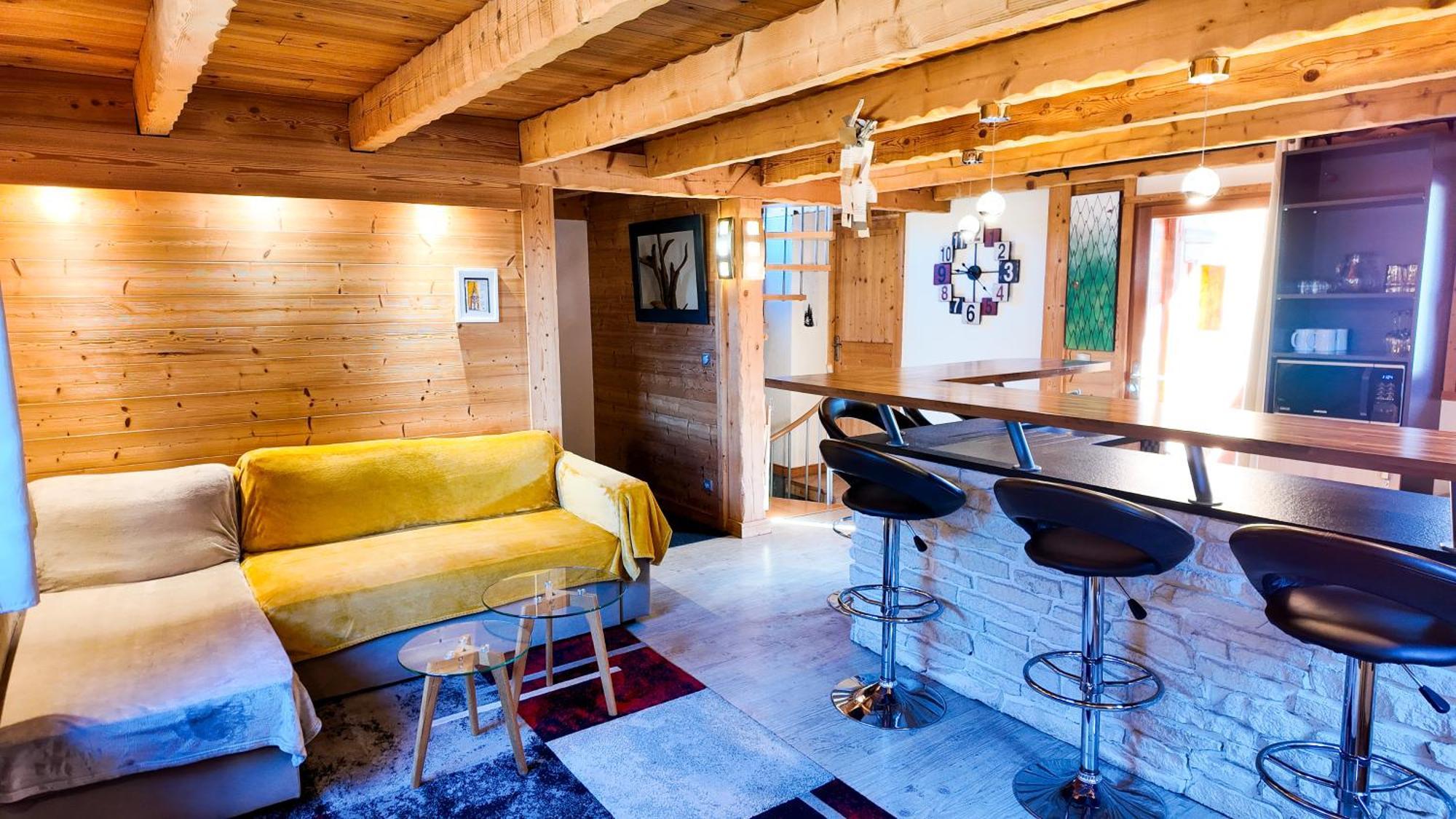 Le Grenier 1821 - Mini Chalet - Centre Village - Aravistour Saint-Jean-de-Sixt Buitenkant foto