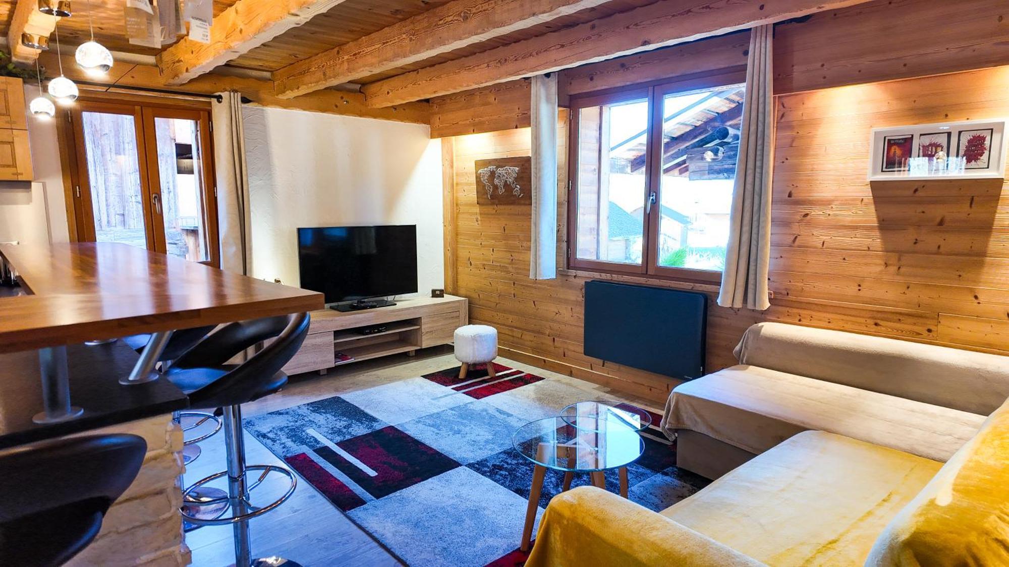 Le Grenier 1821 - Mini Chalet - Centre Village - Aravistour Saint-Jean-de-Sixt Buitenkant foto