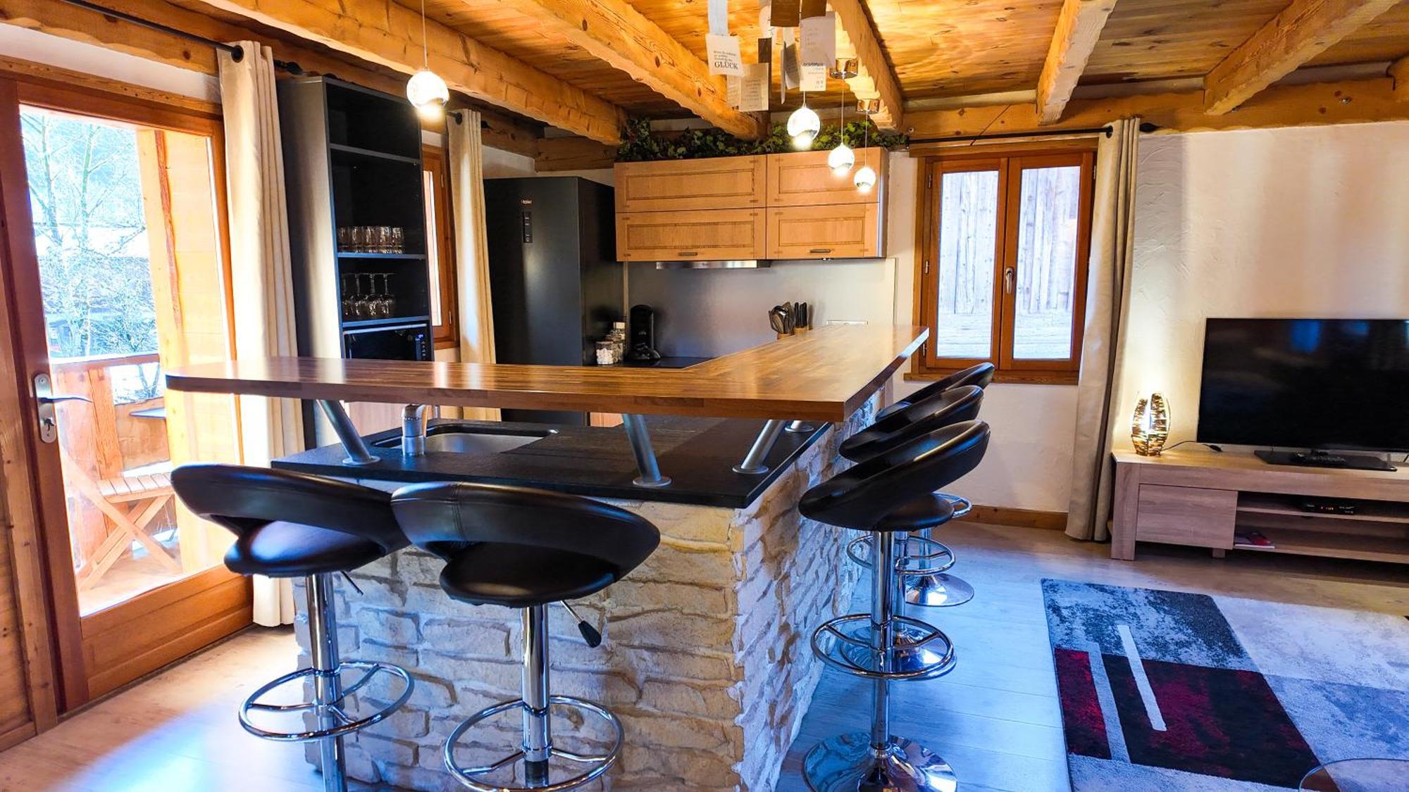 Le Grenier 1821 - Mini Chalet - Centre Village - Aravistour Saint-Jean-de-Sixt Buitenkant foto
